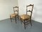 Antique French Rosewood Chairs, 1890s, Set of 2, Image 9