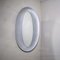 Oval Mirror in Aluminum by Lorenzo Burchiellaro, 1960s 2