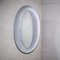 Oval Mirror in Aluminum by Lorenzo Burchiellaro, 1960s 1