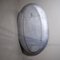 Oval Mirror in Aluminum by Lorenzo Burchiellaro, 1960s 7