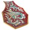 Ceramic Red Ashtray or Vide Poche in a Shell Form, Italy, 1960, Image 1