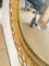 Specchio da parete Mid-Century ovale in vimini e bambù, Francia, attribuito a Franco Albini, Italia, anni '60, Immagine 6