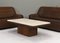 DS-84 Living Room Set in Tan Buffalo Leather from de Sede, Switzerland, 1970s, Set of 3 3