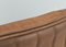 Sofá de tres plazas DS-84 de cuero de búfalo marrón claro de de Sede, Suiza, años 70, Imagen 16