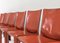 CAB 412 Chairs in Tan Leather Mario Bellini for Cassina, Italy, 1977, Set of 6 12