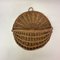 Vintage Wicker Wall Basket, 1970s 2