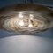 Lámpara de techo era espacial de Cristallux, años 70, Imagen 5