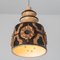 Brown Ceramic Pendant Light from Axella, Denmark, 1970s, Image 6