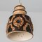 Lampe à Suspension Marron en Céramique de Axella, Danemark, 1970s 9