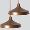 Large Danish Copper Hanging Lamp, 1960-1970s 2