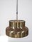 Lámpara colgante Bumling de latón atribuida a Anders Pehrson para Ateljé Lyktan, años 70, Imagen 7
