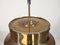 Lámpara colgante Bumling de latón atribuida a Anders Pehrson para Ateljé Lyktan, años 70, Imagen 8
