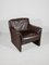 Lounge Chair in Brown Buffalo Leather from Durlet, 1970s, Image 2