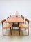 Tavolo da pranzo in teak di Niels Otto Møller per JL Møllers Furniture Factory, Danimarca, anni '50, Immagine 3
