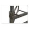 Mesa de trabajo de escultor antigua de madera y metal, Imagen 10