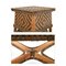 Rattan Chairs and Side Table, Set of 3 6