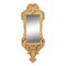 Golden Mirror with Shelf, Image 1