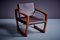 Fauteuil Studio en Cuir Marron Foncé, États-Unis, 1960s 3