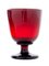 Bicchiere artistico rosso e picher di Monica Bratt, anni '50, set di 2, Immagine 3