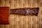 Knife with Redwood Burl Handle and Teak Knife Sheath by Dave Jacobson, 2023, Image 2