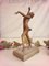 Art Deco Spelter Dancer Figurine, 1930s 5