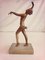 Art Deco Spelter Dancer Figurine, 1930s 1