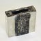 Vintage Square Shaped Pewter Vase by Helgi Joensen, Norway 1980s, Image 3