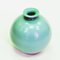 Green Flowerball Glass Vase by Harald Notini for Pukeberg, Sweden 1930s, Image 2