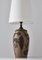 Art Nouveau Ceramic Table Lamp Hand Decorated with Parrots, Denmark, 1930s, Image 4