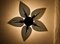 Ceiling Light with Perforated Brass Petals, 1970s, Image 2