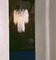 Lámpara de araña modelo Ragnatela de cristal de Murano atribuida a Mazzega, años 60, Imagen 7