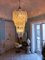 Large Murano Glass Model Ragnatela Chandelier attributed to Mazzega, 1960s 8