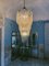 Lampadario Ragnatela grande in vetro di Murano attribuito a Mazzega, anni '60, Immagine 4