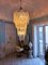 Lámpara de araña Ragnatela grande de cristal de Murano atribuida a Mazzega, años 60, Imagen 13