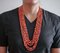 Multi-Strands Necklace with Coral 4