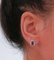 Ohrringe aus Roségold und Silber mit Rubinen und Diamanten 5