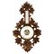 Black Forest Style Carved Walnut Barometer, Germany, 1920s 1