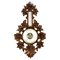 Black Forest Style Carved Walnut Barometer, Germany, 1920s, Image 1