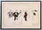 Sem o Georges Goursat, Composizione figurativa, XIX secolo, Litografia, Incorniciato, Immagine 1