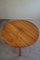 Mid-Century Danish Round Dining Table in Oak with Two Extensions, 1960s 9