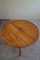 Mid-Century Danish Round Dining Table in Oak with Two Extensions, 1960s, Image 9
