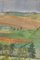Artista di scuola francese, Paesaggio di campagna, Dipinto ad olio su tavola, Metà del XX secolo, Con cornice, Immagine 4