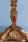 French Painted Carved Wood Lamps, Early 20th Century, Set of 2, Image 11