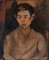 Leonard Bordes, Retrato de un niño, óleo sobre lienzo, años 40, enmarcado, Imagen 2
