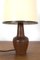 Lámpara de mesa vintage de teca, Imagen 5