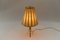 Lampe de Bureau Tripode Mid-Century en Laiton et Cuir, Autriche, 1950s 7