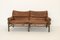 Set of Leather Kontiki Sofa & Coffee Table from Arne Norell Ab, 1970s 7