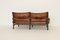 Leather Kontiki Sofa & Coffee Table from Arne Norell Ab, 1970s, Set of 2 8