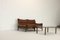 Set of Leather Kontiki Sofa & Coffee Table from Arne Norell Ab, 1970s 2