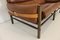 Set of Leather Kontiki Sofa & Coffee Table from Arne Norell Ab, 1970s 12